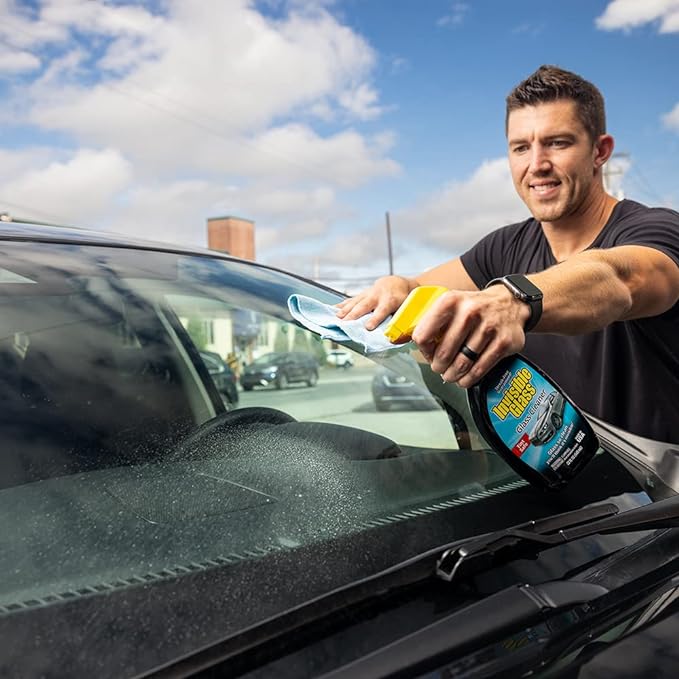 Invisible Glass 92163-3PK Premium Glass Cleaner Spray for Car Windshields and Windows – Automotive and Home Window Cleaner – Streak-Free, Ammonia-Free, Tint-Safe – 16 fl oz (Pack of 3)