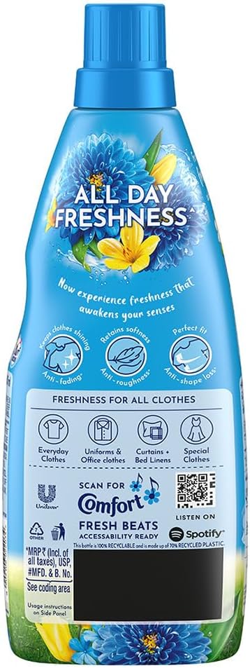 Comfort After Wash Morning Fresh Fabric Conditioner, 860 ml