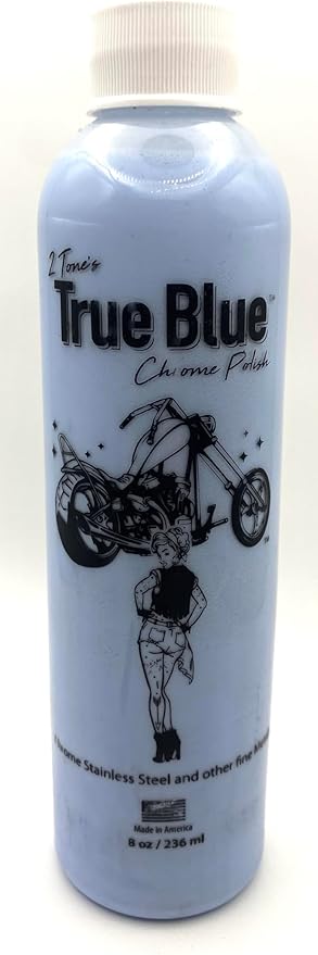 2 Tone's True Blue Chrome Polish 8oz (2)