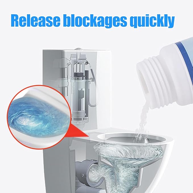 2026 New Sink Drain Cleaner, Multi-functional Powerful Pipe Unclogging Agent, Sink and Drains Cleaner Foam Cleaner for Kitchen Toilet and Pipes Cleaning Tool (1Set)