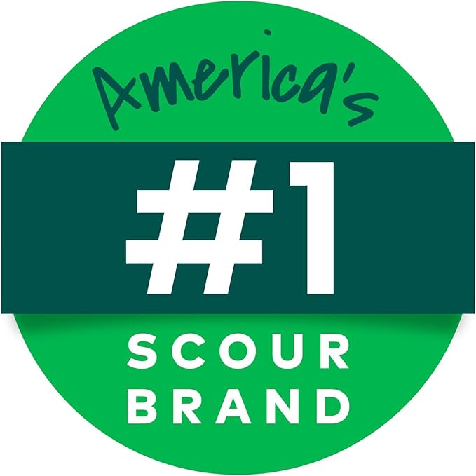 Scotch-Brite Copper Coated Scrubbing Scour Pads, 48 Scouring Scrubber Pads