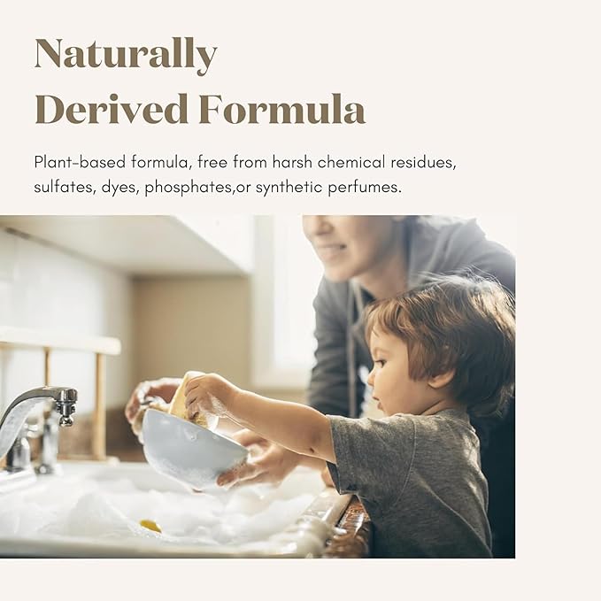 Young Living Thieves Essential Oil Infused Dish, 12fl.oz Bottles, Gentle on Hands, and has a Fresh, Citrus Scent, Soap Dispenser, Bathroom Accessories