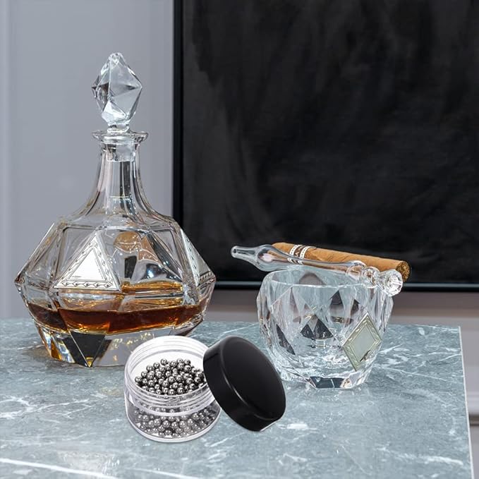 Hemoton 300 Pcs Stainless Steel Cleaning Beads 0.15 Inch for Wine Decanter Carafe Vase Bottle Glass Cleaner Steel Balls for Kitchen Household Use