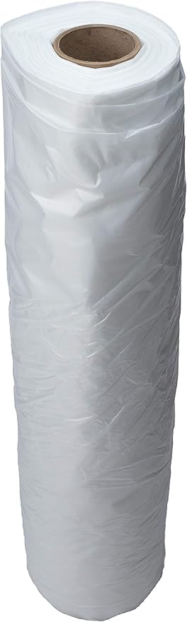 Aluf Plastics High Performance Queen Size Mattress 2.5 MIL (eq) Clear Waterproof Cover Bags - 72" x 94" - Pack of 30 - for Moving, Storage, & Commercial