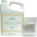 Wash Diva 64 Fl oz HE, BZ Laundry Detergent/with Glamorous Sachet Single Pouch L