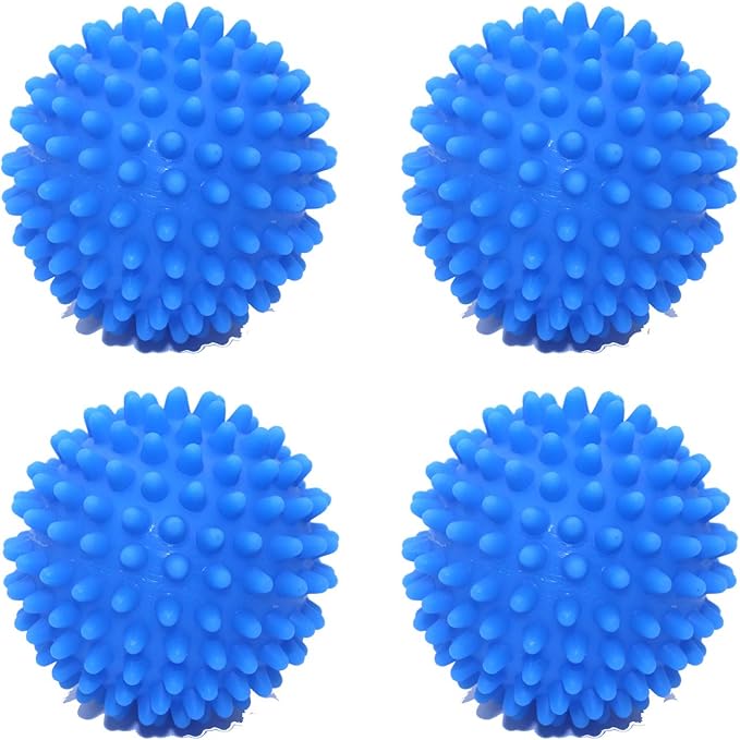 FGen 4pcs Housework Cleaning Artifact Washing Machine Decontamination Green Laundry Ball