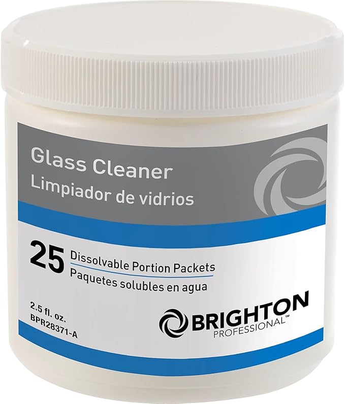 Dissolvable Portion Packets - Glass Cleaner, 25/Pk