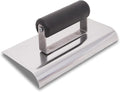 MARSHALLTOWN QLT Stainless Steel Hand Edgers, Plastic Handle Material, 152mm Width, 203mm Length, 16mm Lip, 13mm Radius, Made In The USA, CE524SP