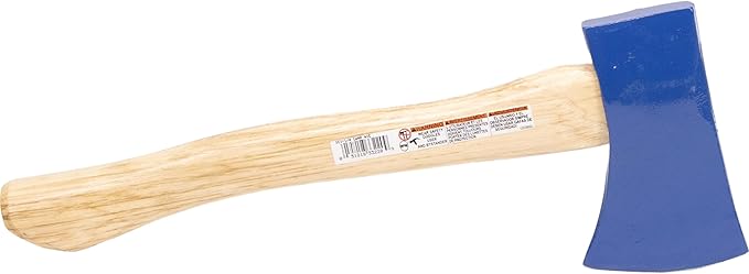 VAUGHAN Hand Camp Axe, Made in The USA, 14 Inch Hickory Handle, VN33220