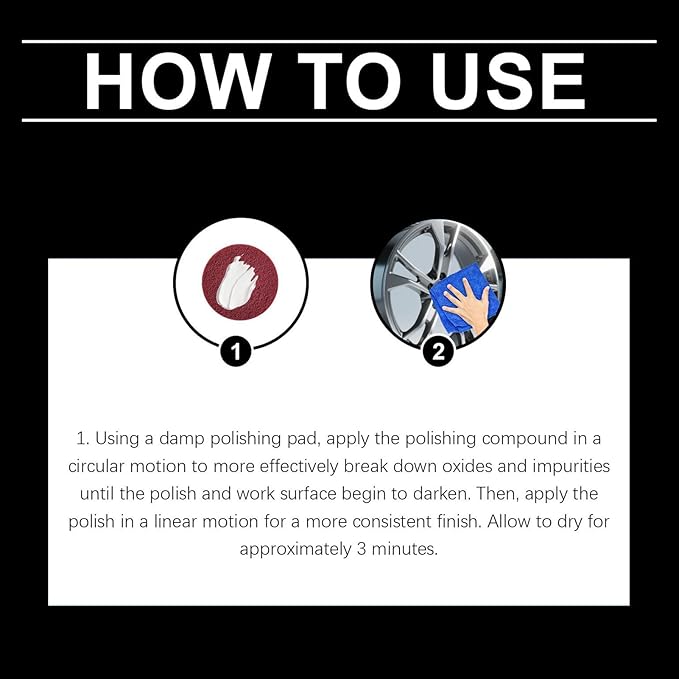 Metal Polish Paste,Protectant Scratch Remover,Pipe Infused Polishing Pads For Removing Rust Oxidation Discoloration-100g