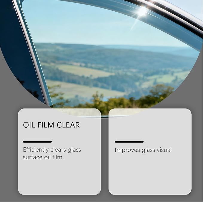 Q4 Glass Guard,Auto Glass Side Window Oil Film Removal Cleaner,Automotive Handheld Oils Flmr Cream,Windshield Oil FilmGlass Emulsion Remover for Car Windows (2PCS)