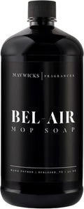 Fragrances - Luxury Mop Soap (Bel-Aire) 32 Oz – Bel-Air Scented Floor Cleaner for Mopping – Pet Safe, Best Smelling Mop Detergent for All Surfaces