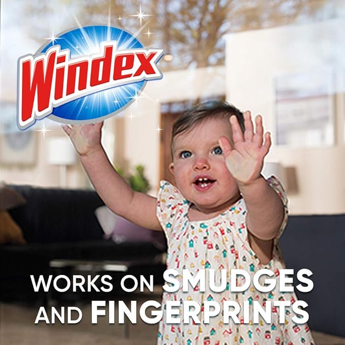Windex Glass Cleaner Concentrate, Two 2.9 Ounce Concentrated Refill Bottles