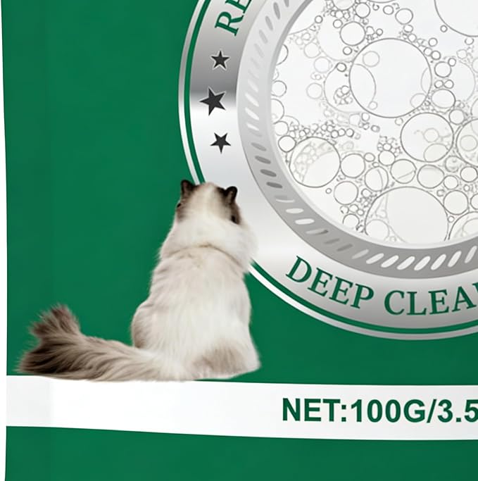 Pet Hair Dissolver, Fabric Care Cleaning Pods, Cat Fiber Removal Aid, Washing Machine Lint Reducer, with 30pcs Water Soluble Pods Pack, for Household Daily Clothes Care