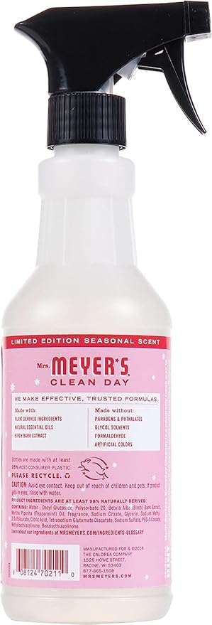 Mrs. MEYER'S CLEAN DAY Variety, 1 Multi-Surface Cleaner, 16 OZ, 1 Multi-Surface Cleaner, 16 OZ, 1 CT (Snow Drop + Peppermint)