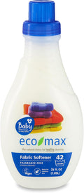eco-max, Fragrance Free Fabric Softener, 35 Ounce