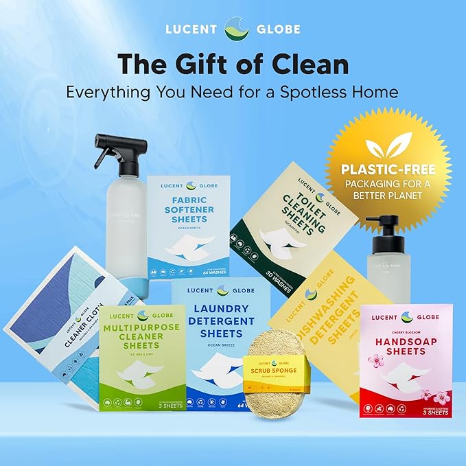 Laundry Bundle: Fragrance Free Laundry + Ocean Breeze Fabric Softener for Washer Sheets