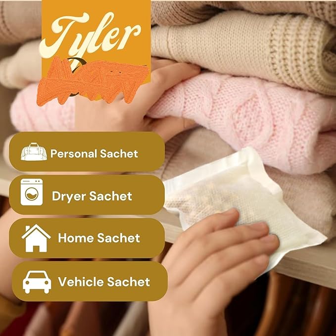 Tyler Candle Company - Glamorous Wash - French Market - 16oz / 454g - with dryer sachet pouch