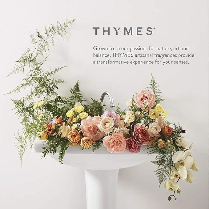 Thymes Countertop Spray - Counter Cleaner Spray - Household Cleaning Supplies (Lemon Leaf, 16.5 fl oz) (Pack of 2)