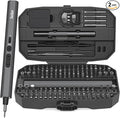 Precision Electric Screwdriver Set,160-in-1 Mini Electric Screwdriver,650mAh Rechargeable Screwdrivers,S2 Magnetic Bit,3 Torque Settings,Repair Tool Kit for Computer Phone Laptop Camera Watch Glasses