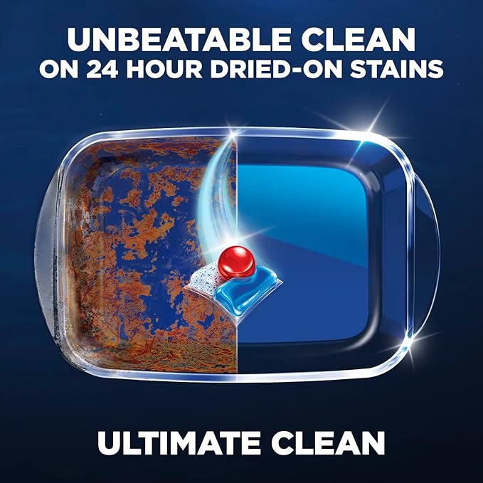 Finish - Quantum - 64ct - Dishwasher Detergent - Powerball - Ultimate Clean & Shine - Dishwashing Tablets - Dish Tabs (Pack of 3)