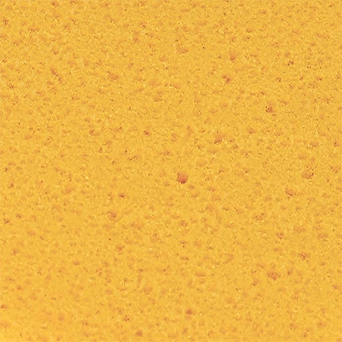 QEP 70005Q-6D 7.5 Inch x 5.5 Inch x 1.875 Inch Grouting, Cleaning and Washing Sponge, X-Large, 6-Pack, 6 Pack, Yellow, 6 Count
