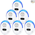 2025 Upgraded Version Ultrasonic Pest Repeller 6 Packs, Mouse Repellent Indoor, Pest Control for Roach Rodent Cockroach Bugs Mosquito Mice Spider Ant Fleas Insects
