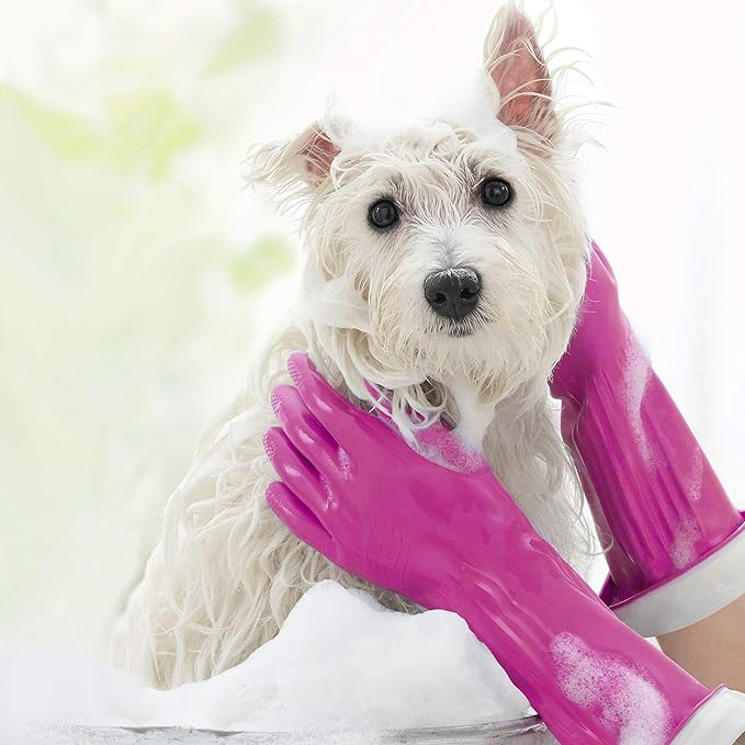 PLAYTEX Living Reuseable Rubber Cleaning Gloves (Small, 12 Pack), Premium Protection Reusable Household Gloves
