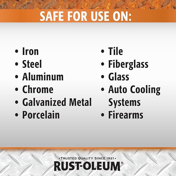 Rust-Oleum Rust Dissolver Soak & Bath | Heavy-Duty Corrosion Remover for Metal Tools, Cars, Bikes, Grills, Bolts, Firearms & More | Gallon