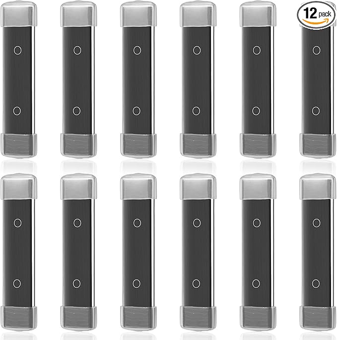 12 Pcs Magnetic Toilet Bowl Cleaner Black Toilet Cleaning Magnets Magnetic Tank Cleaner for Household Bathroom Cleaning Supplies Against Stains No Chemicals