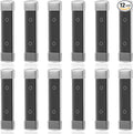 12 Pcs Magnetic Toilet Bowl Cleaner Black Toilet Cleaning Magnets Magnetic Tank Cleaner for Household Bathroom Cleaning Supplies Against Stains No Chemicals