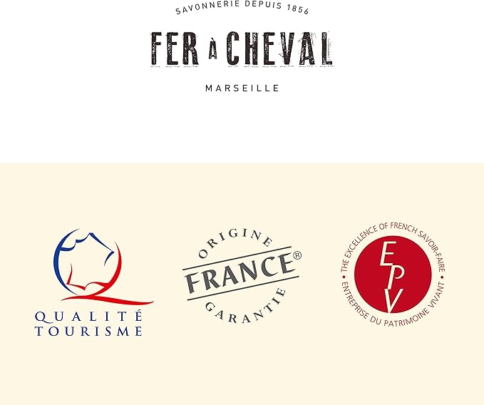 Fer à Cheval Marseille Dishwashing Soap, Olive Oil Based, Made in France - Liquid Dishwashing Soap, 500 ml/16.9 fl oz