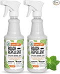 Mighty Mint Peppermint Oil Roach Repellent Spray – Natural Cockroach Killer for Indoor & Outdoor Use – Plant-Based Insect & Pest Control – 16 oz (Pack of 2)