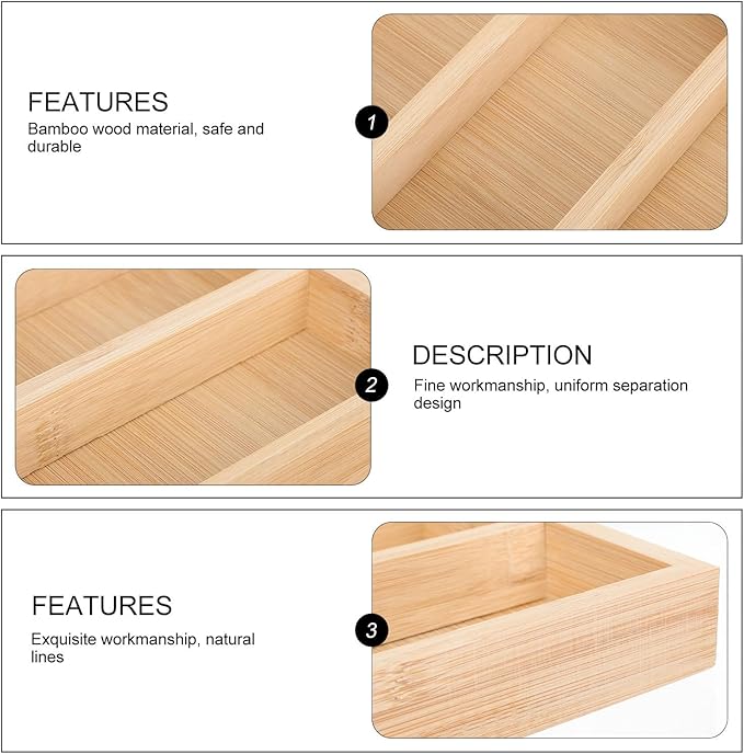 Wooden Glasses Tray Eyeglasses Storage Rack Sunglasses Display Organizer Multi-Compartment Eyewear Case for Home Office with 4pcs Set