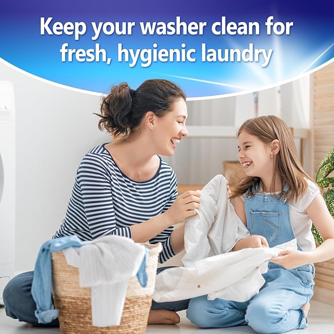Washing Machine Cleaner Tablets 8 Pack - Washer Machine Cleaner Tablets for Top Loader