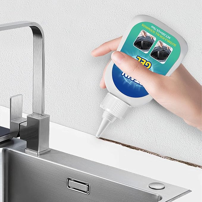 Multi-purpose Stain Remover Gel, Front-Loading Washing Machine Stain Remover, Suitable for Washing Machine Gasket Rubber Seal, Household Stain Remover Gel (1)