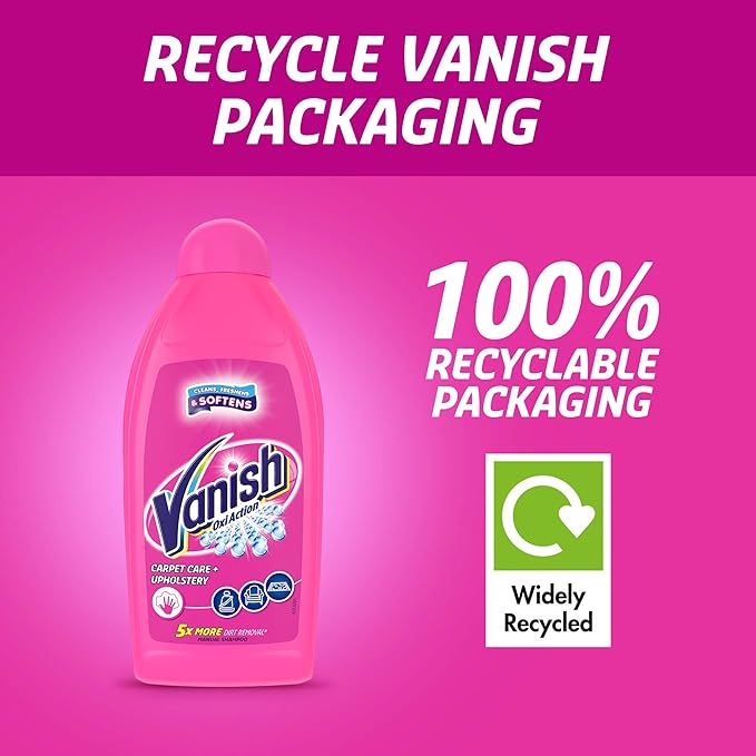 Vanish Clean & Fresh Hand Carpet Shampoo Cleanser 450Ml- Pack Of 3