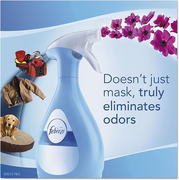 Febreze 47804CT Fabric Refresher & Odor Eliminator Gain Original 27 oz Spray Bottle 6/Carton