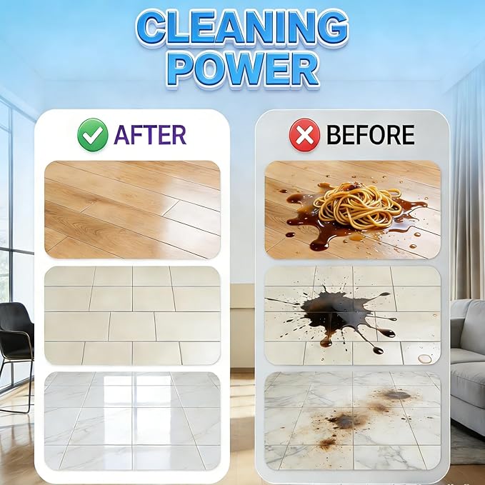 1L Floor Cleaning Solution Original Scent Compatible With Dreame Cleaning Solution,Residue & Streak Free Suitable For All Robot Vacuum Cleaners And Wireless Wet Dry Dual-Use Vacuum Cleaners.(1 Bottle)