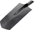 Manganese Steel Spade Garden Shovel Narrow Tip Soil Digging Tool for Tree Planting and Transplanting with Metal Handle, Heavy Duty Narrow Mouth Digging Spade for Outdoor Gardening