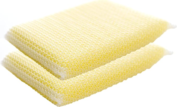 Scotch-Brite Dobie Pads, Dobie Sponge for All Purpose Cleaning of Kitchen, Bathroom, and Household, Non Scratch Dobie Cleaning Pads Safe for Non-Stick Cookware, 12 Dobie Pads