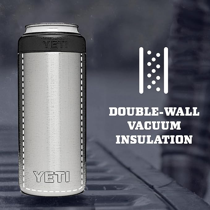 YETI Rambler 12 oz. Colster Slim Can Insulator for the Slim Hard Seltzer Cans, Tropical Pink (NO CAN INSERT)