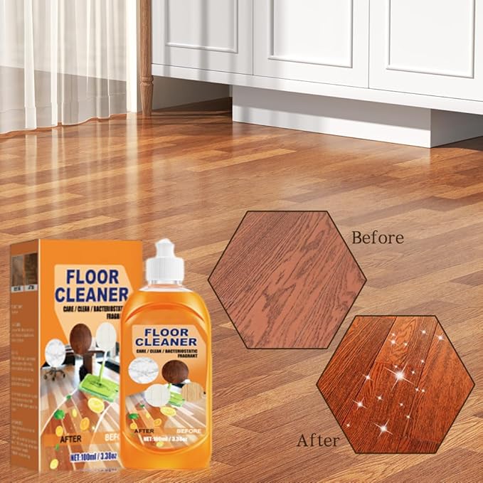 5 in 1 Floor Cleaner, 2026 New Multi-purpose Floor Cleaner, Powerful Floor Cleaner, for Wood Floors Ceramic Tile Marble, Powerful Decontamination Floor (1pcs)