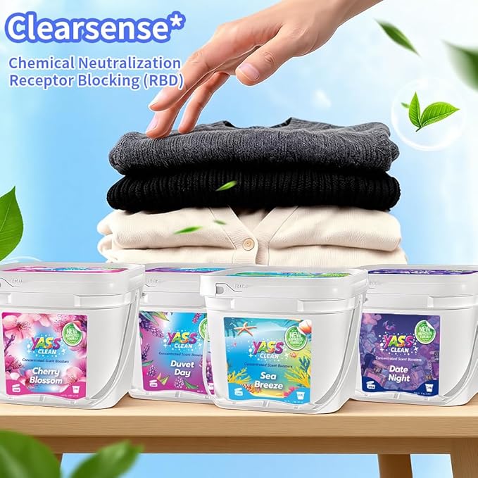 In-Wash Scent Booster Beads, Long Lasting Laundry Beads for Odor Protection, Fresh Scent Booster Beads, Laundry Scent Booster Fresh Forest Scen Extender, 63.5 Oz