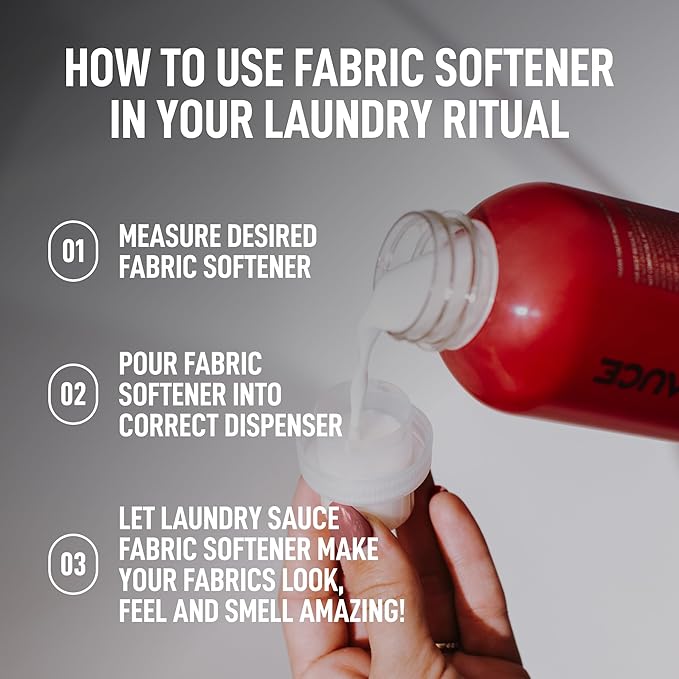 Laundry Sauce - 02 Sets of Luxury Scented Laundry Fabric Softener Bundle (Australian Sandalwood and French Saffron), Premium Laundry Fabric Softener with High-End, Sophisticated Fragrances