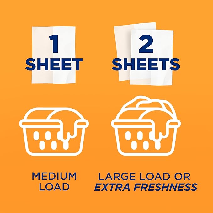 ARM & HAMMER Dryer Sheets, Fabric Softener Sheets with Odor Blasters, Fresh Botanical Scent, 80 Ct