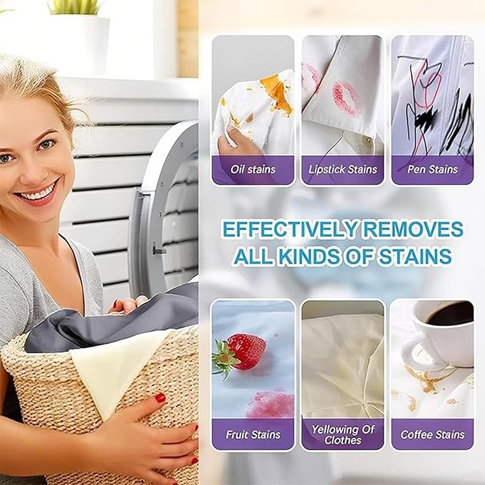 Household Stain Remover Gel, 200ml Nano Stains Remover Quick Cleaning Gel, Laundry Stain, Heavy Duty Quick Cleaning Gels for Clothes