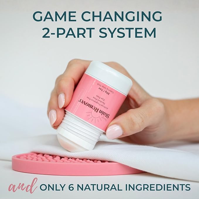 Mary's Stain Remover - Replacement Cartridges (2-Pack) - Requires Stain Stick Outer Case. Natural & Effective, Only 6 Ingredients, For Baby Clothes, Kids & Toddlers, Sport, Tough Stains