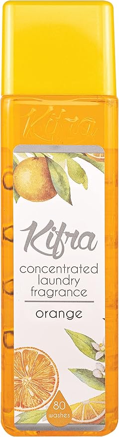 KIFRA ORANGE Concentrated Laundry Fragrance 6.76 Fl Oz 200ml 80 Washing Cycles