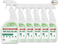Hygea Natural Extra Strength 24 oz Bed Bug & Mite Spray Bundle - Child & Pet friendly - Stain & Odor Free - 66% Stronger Natural Formula (6 Pack)